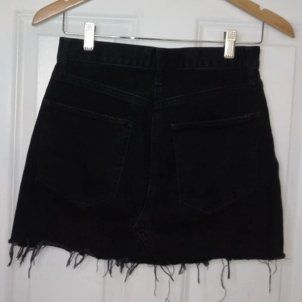Agolde Quinn High Rise Denim Skirt Size 26